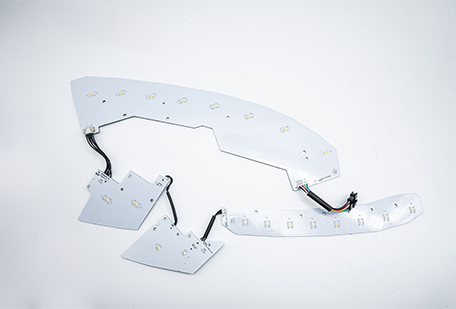 前组合LED日行位置转向灯